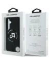 Kup Etui Karl Lagerfeld Silicone Double Heads And Circle MagSafe do Samsung Galaxy S25+ Plus czarny - KLD21918 - {ean13} - Sklep Home Screen