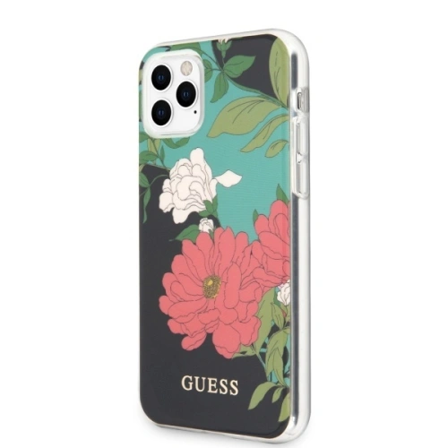 Kup Etui Guess GUHCN65IMLFL01 Apple iPhone 11 Pro Max czarny/black N°1 Flower Collection - GUE477BLK - {ean13} - Sklep Home Screen