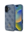Guess HC PU 4G Small 4G and Classic Apple iPhone 16 MagSafe blue
