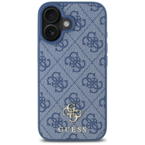 Buy Guess HC PU 4G Small 4G and Classic Apple iPhone 16 MagSafe blue - GUE4325 - {ean13} - Home Screen Store Europe