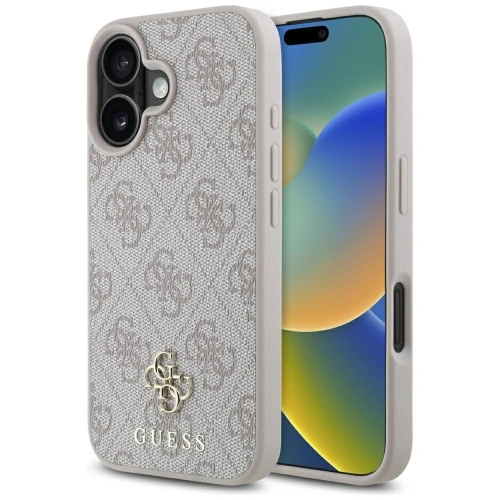 Kup Guess HC PU 4G Kis 4G és Klasszikus Apple iPhone 16 MagSafe rózsaszín - GUE4326 - {ean13} - Sklep Home Screen