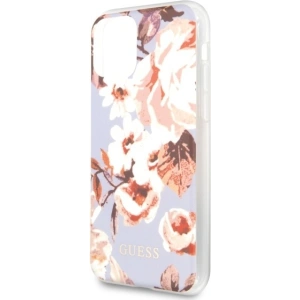 Kup Etui Guess GUHCN65IMLFL02 Apple iPhone 11 Pro Max liliowy/lilac N°2 Flower Collection - GUE478LIL - {ean13} - Sklep Home Screen