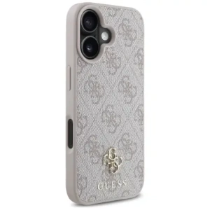 Buy Guess HC PU 4G Small 4G and Classic Apple iPhone 16 MagSafe pink - GUE4326 - {ean13} - Home Screen Store Europe