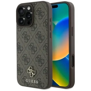 Kup Etui Guess HC PU 4G Small 4G and Classic do Apple iPhone 16 Pro MagSafe brązowy - GUE4327 - {ean13} - Sklep Home Screen