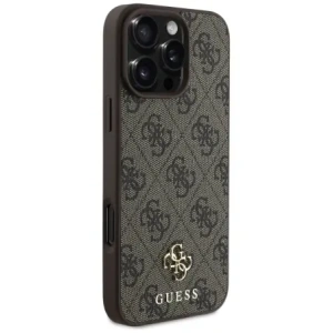 Kup Guess HC PU 4G Kicsi 4G és Klasszikus Apple iPhone 16 Pro MagSafe barna - GUE4327 - {ean13} - Sklep Home Screen