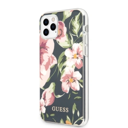 Kup Etui Guess GUHCN65IMLFL03 Apple iPhone 11 Pro Max sötétkék/N°3 Flower Collection - GUE479NAV - {ean13} - Sklep Home Screen