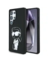Karl Lagerfeld Szilikon Graffiti Ikonik Nyomtatott Logó MagSafe Samsung Galaxy S25 Ultra fekete