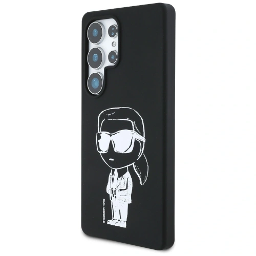 Kup Karl Lagerfeld Silicon Graffiti Ikonik Logo Imprimat MagSafe Samsung Galaxy S25 Ultra negru - KLD21923 - {ean13} - Sklep Home Screen