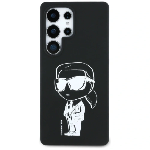 Kup Karl Lagerfeld Silicon Graffiti Ikonik Logo Imprimat MagSafe Samsung Galaxy S25 Ultra negru - KLD21923 - {ean13} - Sklep Home Screen