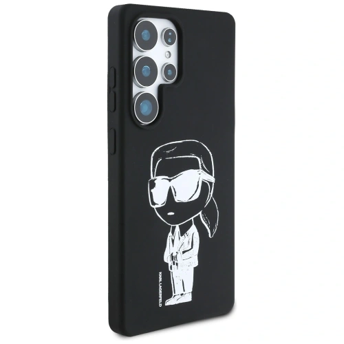 Kup Karl Lagerfeld Szilikon Graffiti Ikonik Nyomtatott Logó MagSafe Samsung Galaxy S25 Ultra fekete - KLD21923 - {ean13} - Sklep Home Screen
