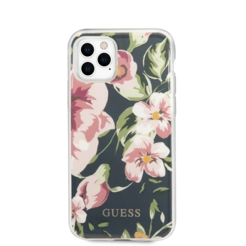Kup Etui Guess GUHCN65IMLFL03 Apple iPhone 11 Pro Max sötétkék/N°3 Flower Collection - GUE479NAV - {ean13} - Sklep Home Screen