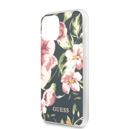 Kup Etui Guess GUHCN65IMLFL03 Apple iPhone 11 Pro Max sötétkék/N°3 Flower Collection - GUE479NAV - {ean13} - Sklep Home Screen
