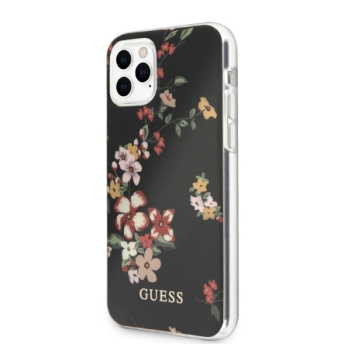 Kup Guess Apple Tasche GUHCN65IMLFL04 iPhone 11 Pro Max schwarz/schwarz N°4 Flower Collection - GUE480BLK - {ean13} - Sklep Home Screen