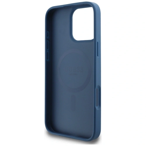 Kup Etui Guess HC PU 4G Small 4G and Classic do Apple iPhone 16 Pro MagSafe niebieski - GUE4328 - {ean13} - Sklep Home Screen