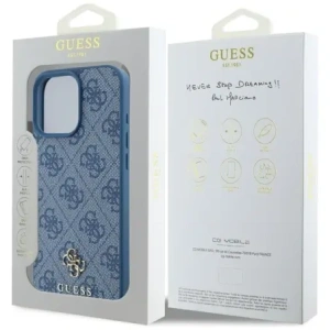 Kup Etui Guess HC PU 4G Small 4G and Classic do Apple iPhone 16 Pro MagSafe niebieski - GUE4328 - {ean13} - Sklep Home Screen