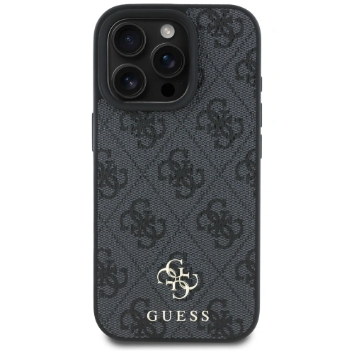 Buy Guess HC PU 4G Small 4G and Classic Apple iPhone 16 Pro Max MagSafe black - GUE4329 - {ean13} - Home Screen Store Europe