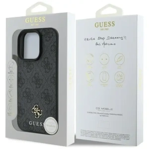 Kup Etui Guess HC PU 4G Small 4G a Classic pro Apple iPhone 16 Pro Max MagSafe černé - GUE4329 - {ean13} - Sklep Home Screen