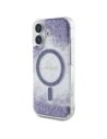 Kup Guess HC Resin Bottom Glitter Apple iPhone 16 MagSafe violet - GUE4331 - {ean13} - Sklep Home Screen