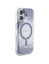 Kup Etui Guess HC Resin Bottom Glitter do Apple iPhone 16 MagSafe fioletowy - GUE4331 - {ean13} - Sklep Home Screen