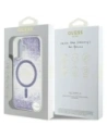 Kup Guess HC Resin Bottom Glitter Apple iPhone 16 MagSafe violet - GUE4331 - {ean13} - Sklep Home Screen