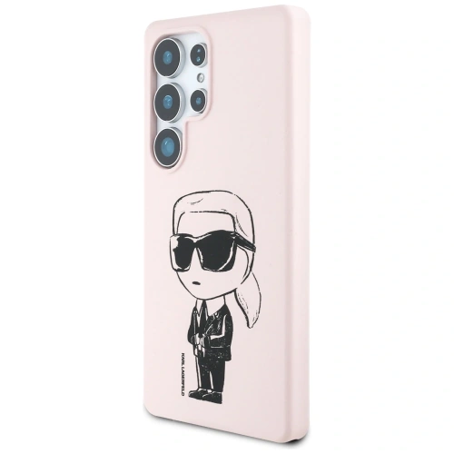 Kup Karl Lagerfeld Szilikon Graffiti Ikonik Nyomtatott Logó MagSafe Samsung Galaxy S25 Ultra rózsaszín - KLD21924 - {ean13} - Sklep Home Screen
