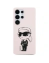 Buy Karl Lagerfeld Silicone Graffiti Ikonik Printed Logo MagSafe Samsung Galaxy S25 Ultra pink - KLD21924 - {ean13} - Home Screen Store Europe