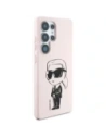 Buy Karl Lagerfeld Silicone Graffiti Ikonik Printed Logo MagSafe Samsung Galaxy S25 Ultra pink - KLD21924 - {ean13} - Home Screen Store Europe