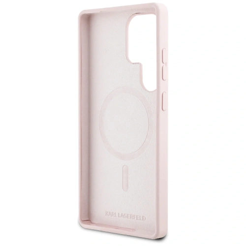 Buy Karl Lagerfeld Silicone Graffiti Ikonik Printed Logo MagSafe Samsung Galaxy S25 Ultra pink - KLD21924 - {ean13} - Home Screen Store Europe