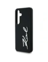 Kup Etui Karl Lagerfeld Silicone Metal Signature Logo do Samsung Galaxy S25 czarny - KLD21925 - {ean13} - Sklep Home Screen