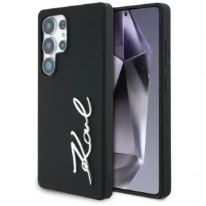 Kup Karl Lagerfeld Logo din metal din silicon Samsung Galaxy S25 Ultra negru - KLD21926 - {ean13} - Sklep Home Screen