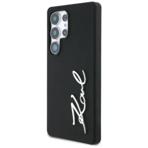 Kup Karl Lagerfeld Silikon Metall Signatur Logo Samsung Galaxy S25 Ultra schwarz - KLD21926 - {ean13} - Sklep Home Screen