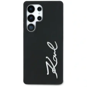 Kup Karl Lagerfeld Silikon Metall Signatur Logo Samsung Galaxy S25 Ultra schwarz - KLD21926 - {ean13} - Sklep Home Screen
