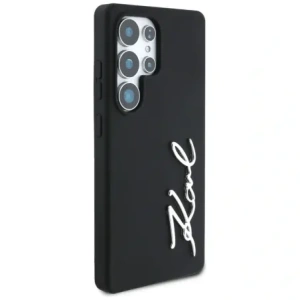 Kup Karl Lagerfeld Silikon Metall Signatur Logo Samsung Galaxy S25 Ultra schwarz - KLD21926 - {ean13} - Sklep Home Screen