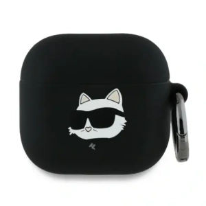Kup Karl Lagerfeld KLA4RUNCHK Apple AirPods 4 Hülle Silikon Choupette Kopf 3D schwarz - KLD21927 - {ean13} - Sklep Home Screen