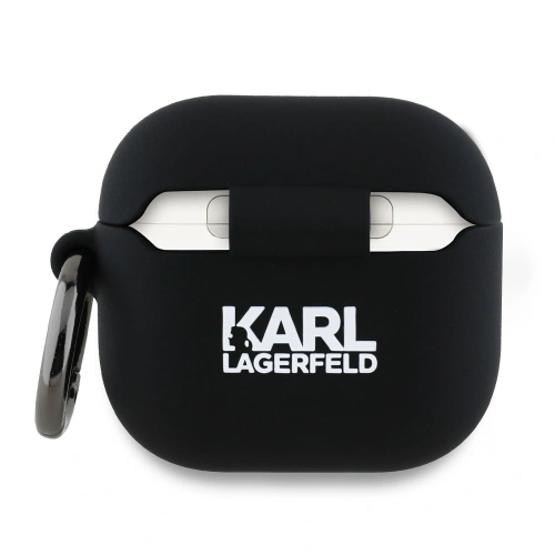 Kup Etui Karl Lagerfeld KLA4RUNCHK Apple AirPods 4 kryt silikónový Choupette hlava 3D černý/black - KLD21927 - {ean13} - Sklep Home Screen