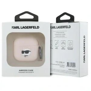 Kup Karl Lagerfeld KLA4RUNCHP Apple AirPods 4 husă din silicon Choupette cap 3D roz - KLD21928 - {ean13} - Sklep Home Screen