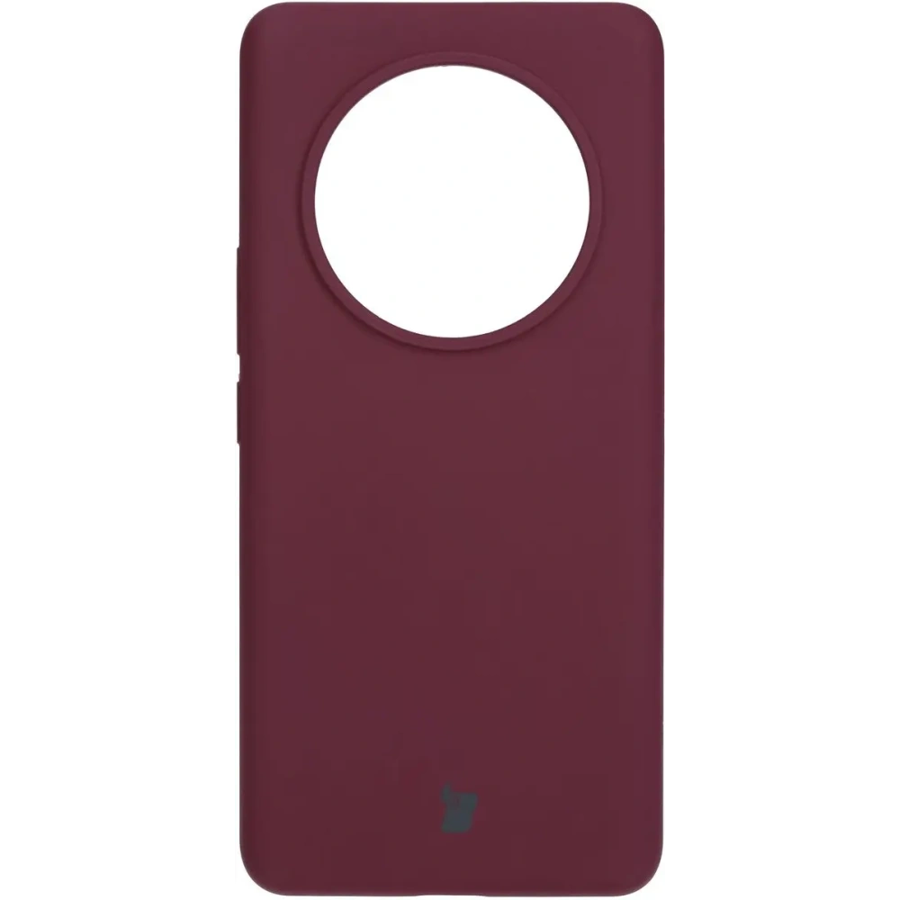 Silikonowe etui Bizon Soft Case do Honor Magic7 Lite ciemnofioletowe