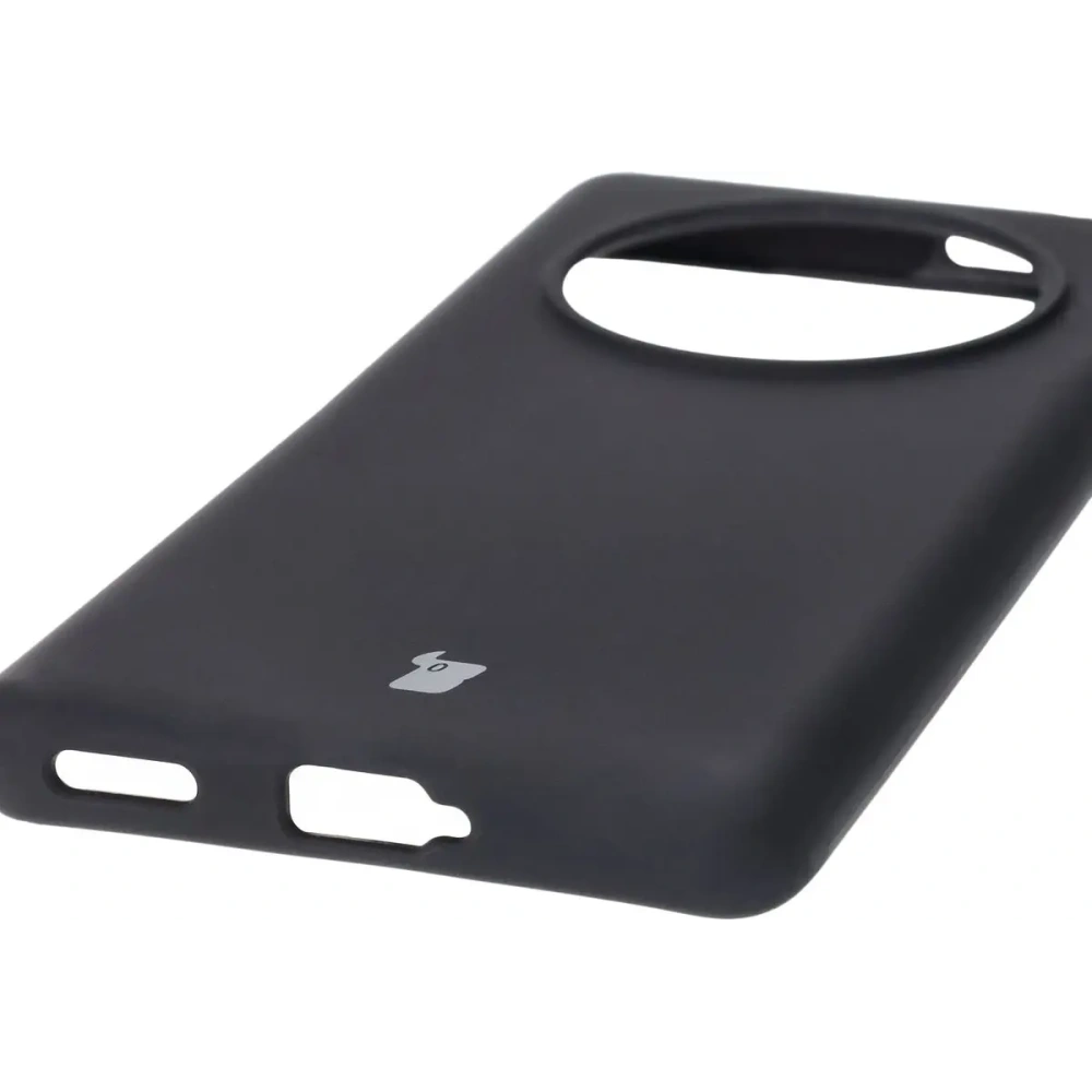 Silikonowe etui Bizon Soft Case do Honor Magic7 Lite czarne