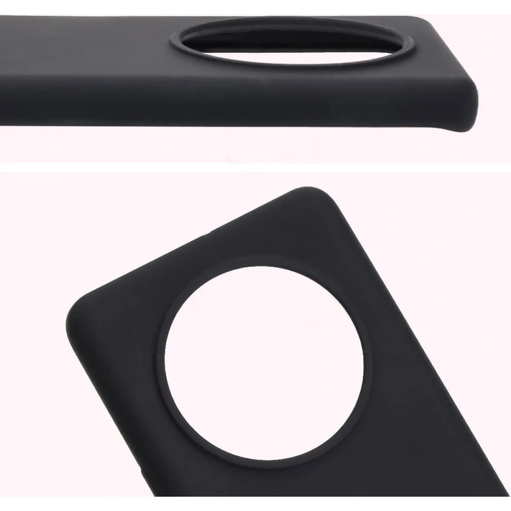 Silikonowe etui Bizon Soft Case do Honor Magic7 Lite czarne