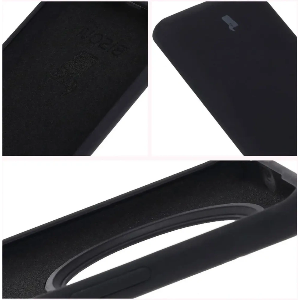 Silikonowe etui Bizon Soft Case do Honor Magic7 Lite czarne