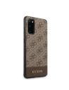 Kup Etui Guess GUHCS62G4GLBR Samsung Galaxy S20 G980 brązowy/brown hard case 4G Stripe Collection - GUE483BR - {ean13} - Sklep Home Screen