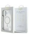Kup Etui Guess HC Resin Bottom Glitter do Apple iPhone 16 MagSafe srebrny - GUE4333 - {ean13} - Sklep Home Screen