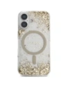 Kup Guess HC Resin Bottom Glitter Apple iPhone 16 MagSafe aurie - GUE4334 - {ean13} - Sklep Home Screen