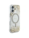 Kup Guess HC Resin Bottom Glitter Apple iPhone 16 MagSafe aurie - GUE4334 - {ean13} - Sklep Home Screen