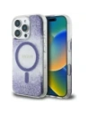 Guess HC Resin Bottom Glitter Apple iPhone 16 Pro MagSafe violet