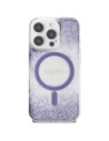 Kup Etui Guess HC Resin Bottom Glitter do Apple iPhone 16 Pro MagSafe fioletowy - GUE4335 - {ean13} - Sklep Home Screen