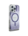 Kup Etui Guess HC Resin Bottom Glitter do Apple iPhone 16 Pro MagSafe fialová - GUE4335 - {ean13} - Sklep Home Screen