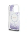 Kup Etui Guess HC Resin Bottom Glitter do Apple iPhone 16 Pro MagSafe fioletowy - GUE4335 - {ean13} - Sklep Home Screen