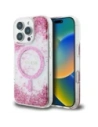 Kup Etui Guess HC Resin Bottom Glitter do Apple iPhone 16 Pro MagSafe růžové - GUE4336 - {ean13} - Sklep Home Screen