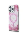 Kup Etui Guess HC Resin Bottom Glitter do Apple iPhone 16 Pro MagSafe růžové - GUE4336 - {ean13} - Sklep Home Screen